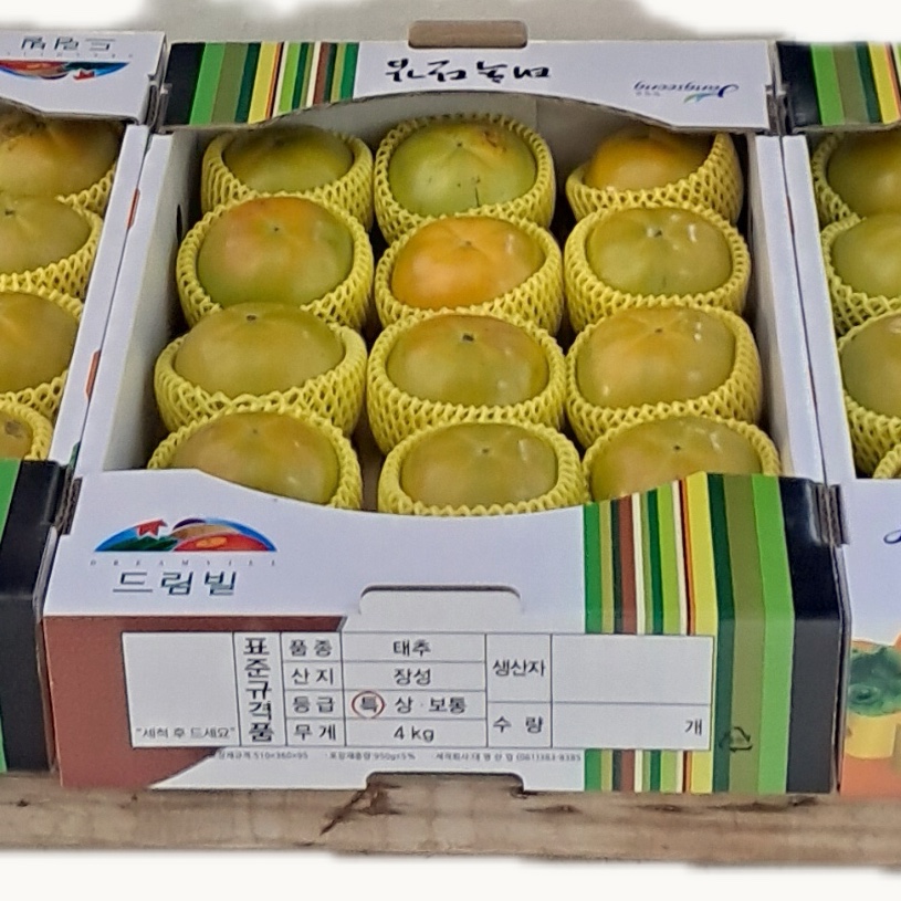 장성 태추단감 4kg 특+상
